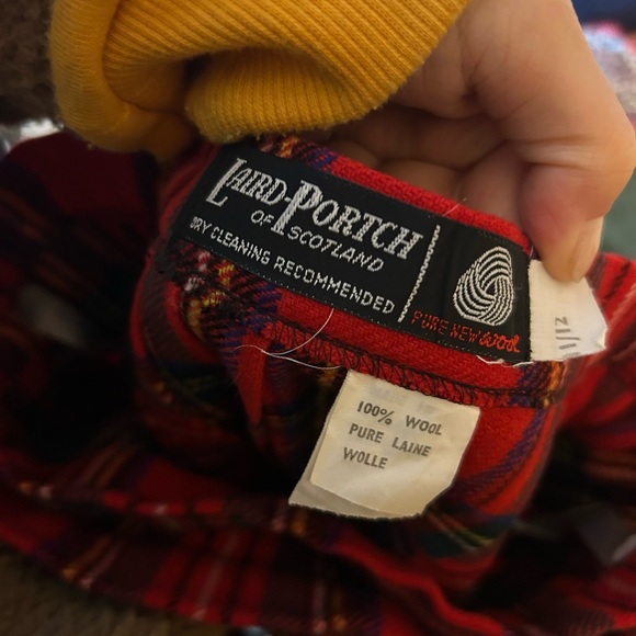 Laird Portch Of Scotland Red Plaid Wool Kilt - Picture 3 of 4